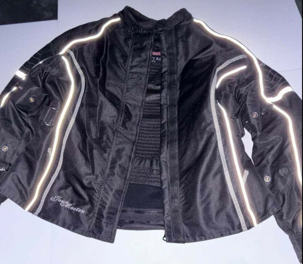 Tourmaster Trinity 3.0 Women's Textile Motorcycle Jacket with CE Armor and Phosl
